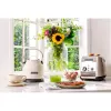 KitchenAid 5KEK1222EAC elektriline veekeetja 1,25 L 2200 W Must, Kreem, Roostevaba teras