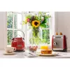 KitchenAid 5KEK1222EER elektriline veekeetja 1,25 L 2200 W Must, Punane, Roostevaba teras
