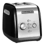KitchenAid 5KMT221EOB 7 2 slice(s) 1100 W Must, Roostevaba teras