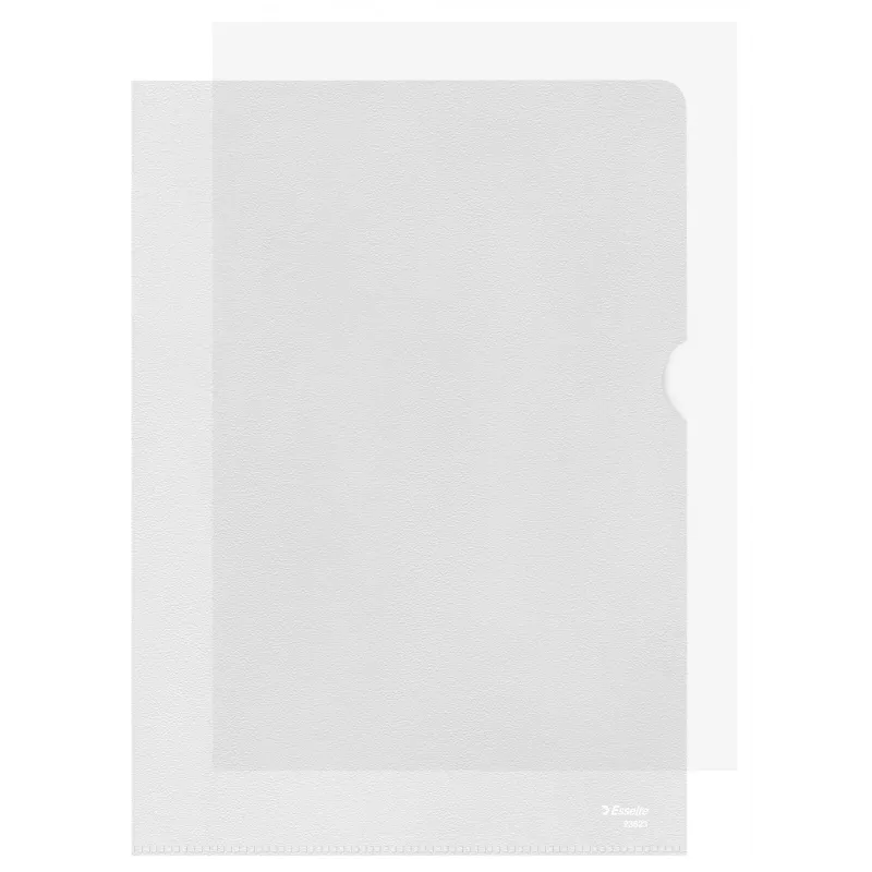 Esselte mapp 120mü A4, A4, polüvinüülkloriid (PVC), läbipaistev, 220 mm, 307 mm, 1 mm