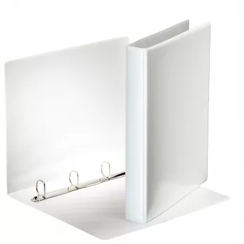 Esselte Panorama Binder FSC® A4 4DR/25 mm, A4, D-ring, Plastik, Valge, 240 lehte, 2,5 cm