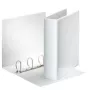 Esselte Panorama Binder FSC® A4 4DR/50 mm, A4, D-rõngas, Esitlus, Plastik, Valge, Valge