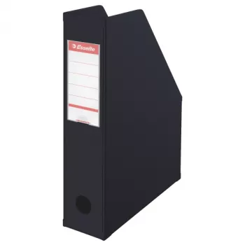 Esselte Ajakirjahoidja Vivida A4/70mm, Must, polüvinüülkloriid (PVC), A4, 270 g