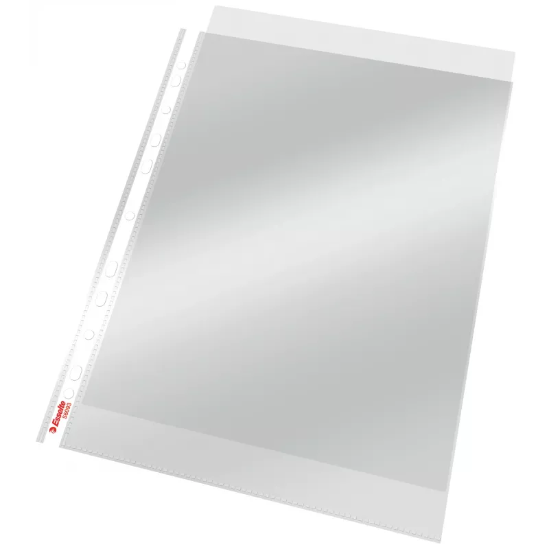 Esselte Pocket Heavy Duty 105my A4, 210 x 297 mm (A4), läbipaistev, polüpropüleen (PP), ülemine, 0,105 mm, 230 mm