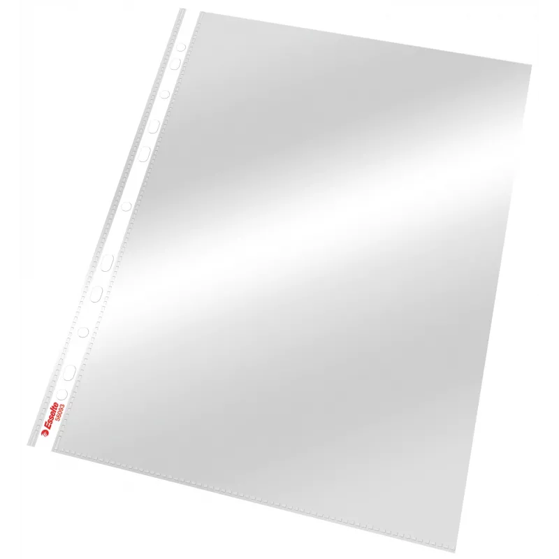 Esselte Pocket Heavy Duty 105my A4, 210 x 297 mm (A4), läbipaistev, polüpropüleen (PP), ülemine, 0,105 mm, 230 mm