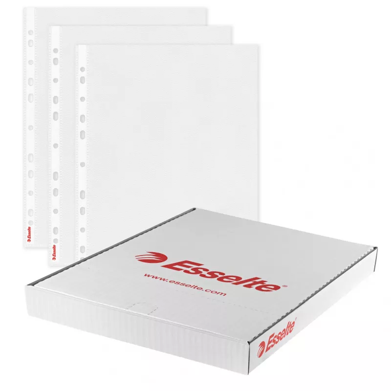 Esselte Premium tasku A4, avatud ülevalt ja vasakult, 30% tarbimiseelset taaskasutatud plasti