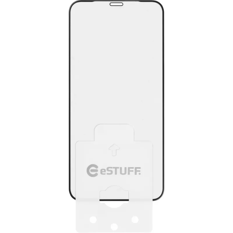 eSTUFF Apple iPhone 12/12 Pro 10 tk Must Täisulatusklaas
