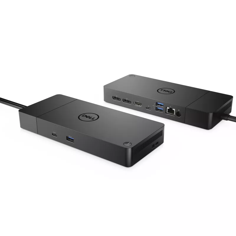 DELL Performance Dock – WD19DCS, juhtmega, USB 3.2 Gen 2 (3.1 Gen 2) USB-C, 10,100,1000 Mbit/s, must, 5120 x 2880 pikslit, DC