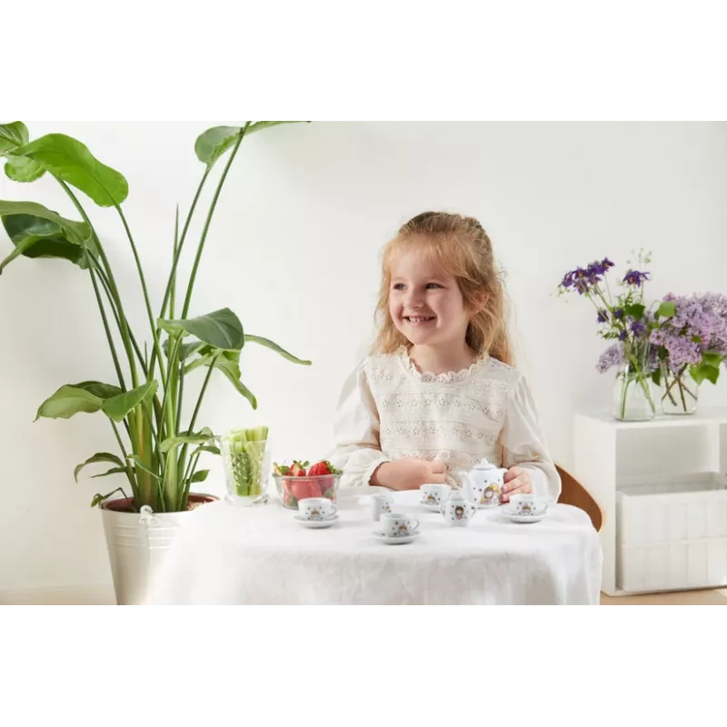 Barbo Toys Lillie & Ellie, Mängunõude komplekt, 3 a, Roosa