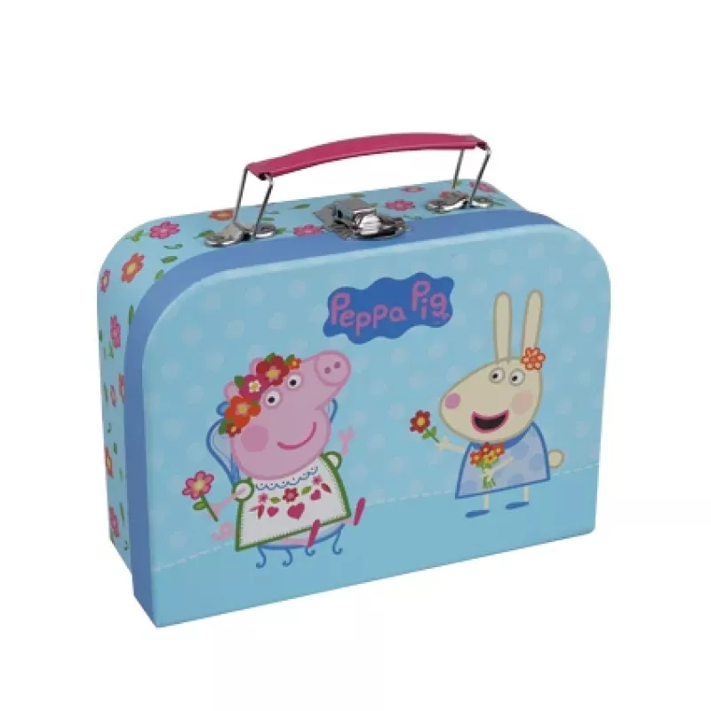 Barbo Toys Peppa Pig Kohvrid 3 tk komplekt assortii Mitmevärviline Poiss/Tüdruk Silindrikujuline kott