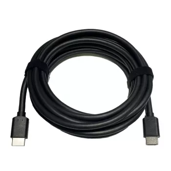 Jabra HDMI sisendkaabel (4,57 m / 15 jalga) – must, 4,57 m, HDMI tüüp A (standard), HDMI tüüp A (standard), must