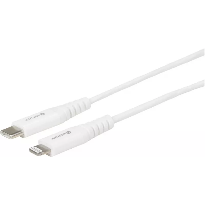 eSTUFF ES602101 laadimiskaabel 1 m Valge