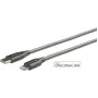 eSTUFF ES602160 lightning-kaabel 1 m roostevaba teras