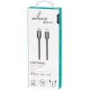 eSTUFF ES602160 lightning-kaabel 1 m roostevaba teras