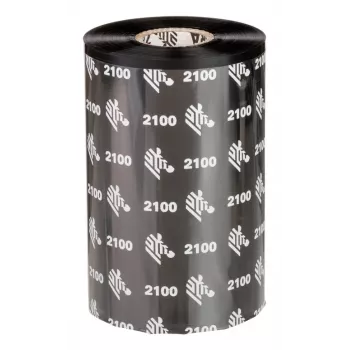 Zebra 2100 High-Performance Wax termosiirdelint 450 m Must