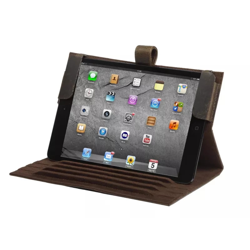 Tahvelarvuti ümbris Bramante FCIMHD000273 Folio iPad Minile, nahk, statiivirežiim, 7,9 tolli (20,1 cm), must