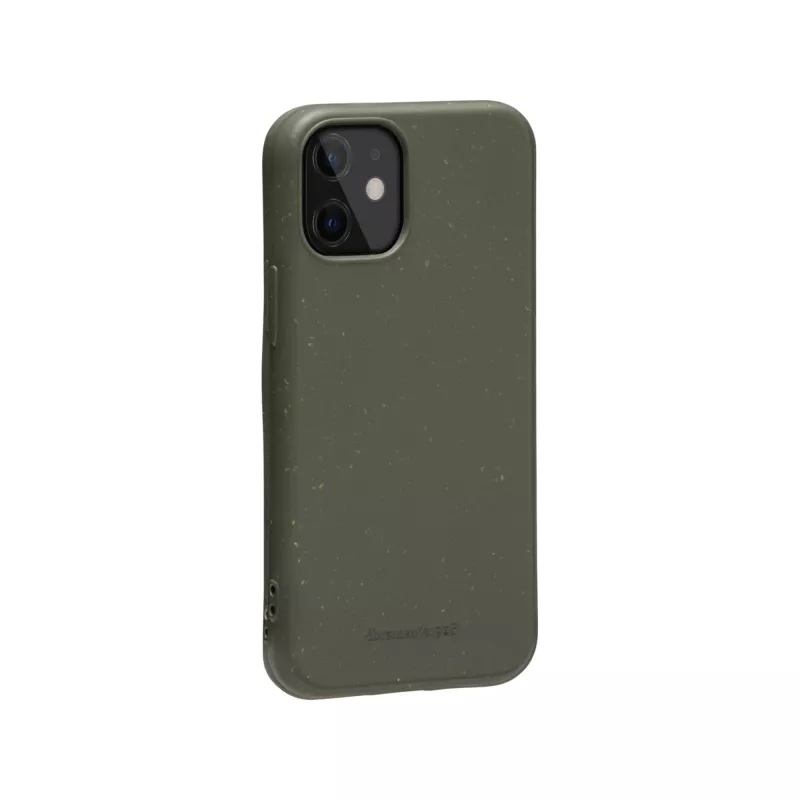 Ümbris dbramante1928 Grenen iPhone 12 mini 5.4 tolli tume oliivroheline