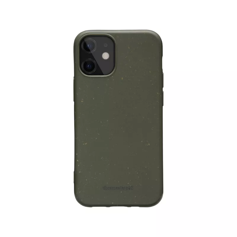 Ümbris dbramante1928 Grenen iPhone 12 mini 5.4 tolli tume oliivroheline