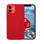 dbramante1928 Greenland nahast ümbris iPhone 12 mini jaoks — punane, sobib 5,4-tollisele
