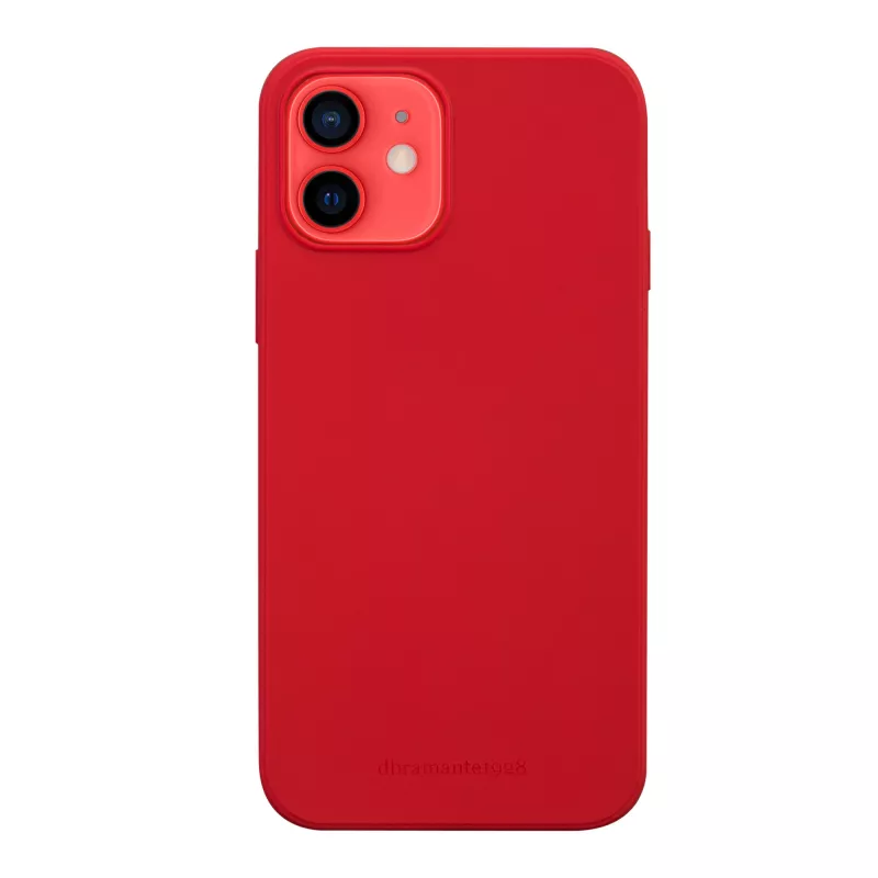 dbramante1928 Greenland nahast ümbris iPhone 12 mini jaoks — punane, sobib 5,4-tollisele