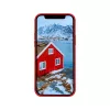 dbramante1928 Greenland nahast ümbris iPhone 12 mini jaoks — punane, sobib 5,4-tollisele