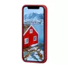 dbramante1928 Greenland nahast ümbris iPhone 12 mini jaoks — punane, sobib 5,4-tollisele