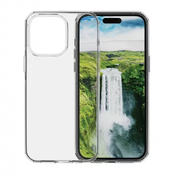 Kaitseümbris dbramante1928 Iceland Ultra D3O iPhone 15 Pro jaoks – läbipaistev, selge kest