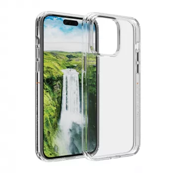 Kaitseümbris dbramante1928 Iceland Ultra D3O iPhone 15 Pro jaoks – läbipaistev, selge kest