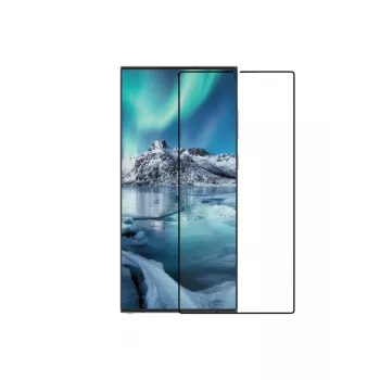 dbramante1928 eco-shield - Galaxy S24 Ultra - must serv, Samsung, Galaxy S24 Ultra, kriimustuskindel, läbipaistev, 1 tk kaitsekomplekt