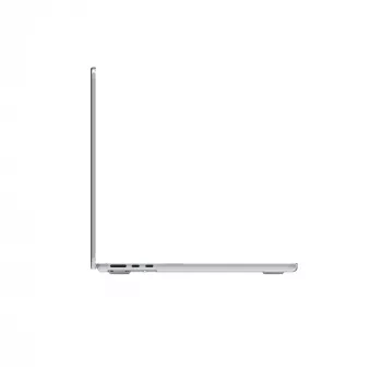 Ümbris MacBook Air 13-tollisele (M2/M3) – d bramante — Iceland Clear, sobib 33 cm ekraanile, 226 g