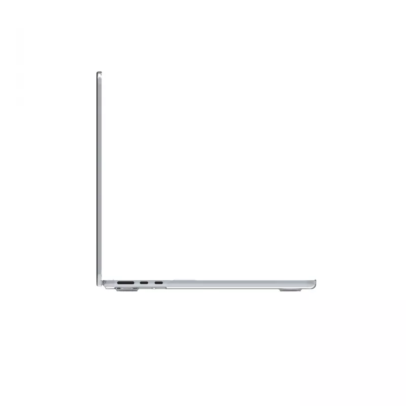 Ümbris MacBook Air 13-tollisele (M2/M3) – d bramante — Iceland Clear, sobib 33 cm ekraanile, 226 g