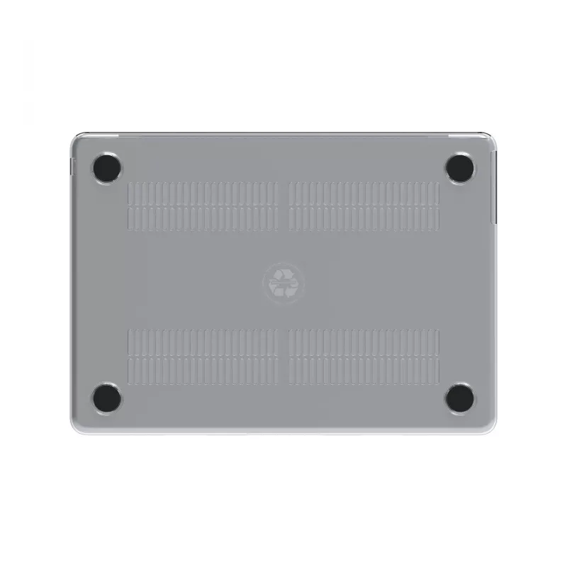 Ümbris MacBook Air 13-tollisele (M2/M3) – d bramante — Iceland Clear, sobib 33 cm ekraanile, 226 g