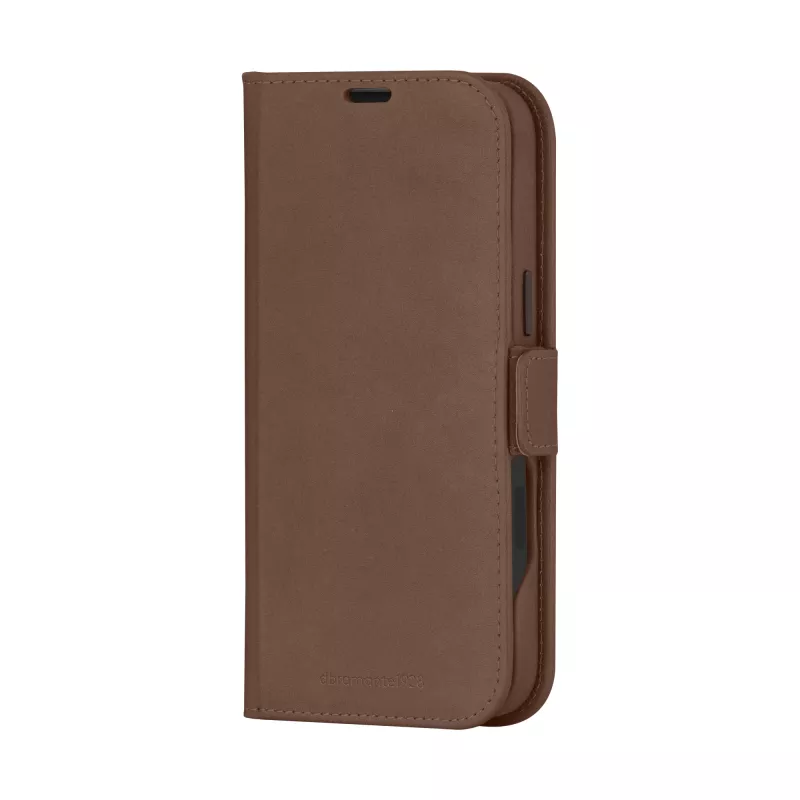 dbramante1928 Lynge MagSafe - iPhone 16 Plus - Dark Tan, Folio, Apple, iPhone 16 Plus, 17 cm (6.7 tolli), Tan