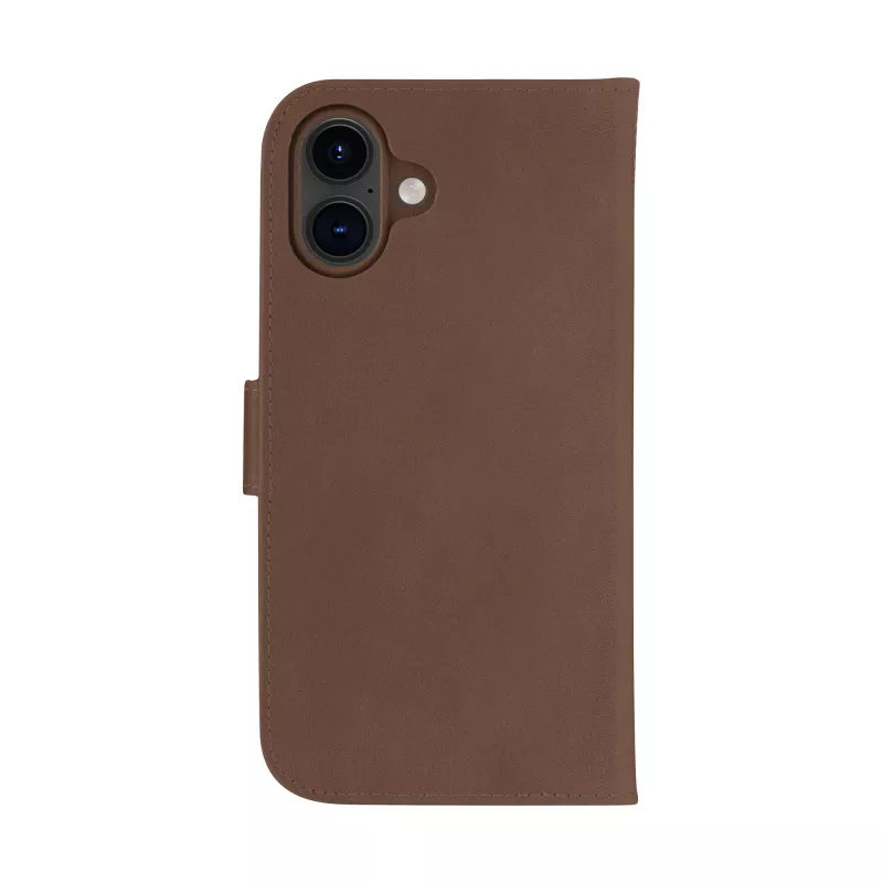 dbramante1928 Lynge MagSafe - iPhone 16 Plus - Dark Tan, Folio, Apple, iPhone 16 Plus, 17 cm (6.7 tolli), Tan