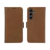 Flip-ümbris dbramante1928 Lynge Samsung Galaxy A56 5G jaoks — Tan, 3 kaarditaskut, sobib 6,7-tollise (17 cm) ekraaniga