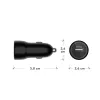 Autolaadija d bramante re-charge USB-A 18W — 12–24V, 1× USB-A, must