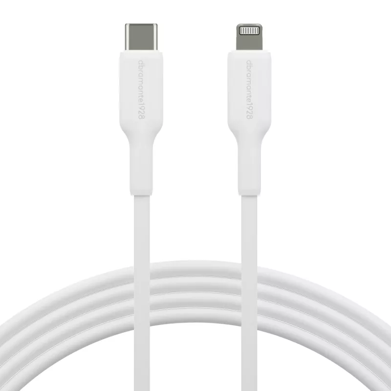 USB-C to Lightning kaabel 2 m, d bramante re-charge (USB 2.0, valge)