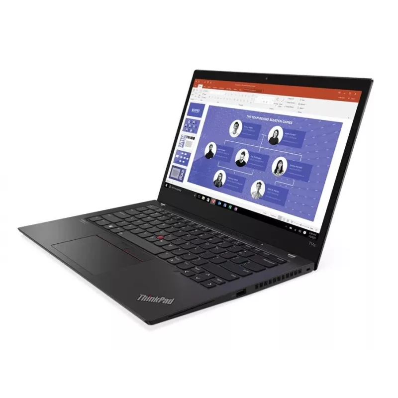 T1A Lenovo ThinkPad T14s Gen 2 AMD renoveeritud AMD Ryzen™ 5 PRO 5650U sülearvuti 35,6 cm (14 tolli) 16 GB LPDDR4x-SDRAM 256 GB SSD Windows 11 Pro must