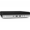T1A HP EliteDesk 800 G4 Taastatud Intel® Core™ i5 i5-8500T 8 GB DDR4-SDRAM 256 GB SSD Windows 11 Pro Mini-arvuti Must, Hõbedane