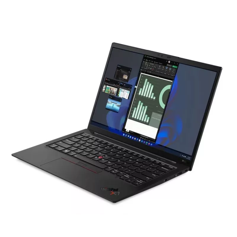 T1A Lenovo ThinkPad X1 Carbon Gen 10 Renoveeritud Intel® Core™ i7 i7-1265U sülearvuti 35,6 cm (14 tolli) 16 GB LPDDR5-SDRAM 1 TB SSD Windows 11 Pro Must