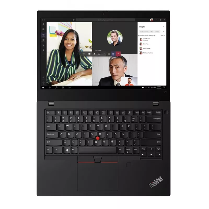 T1A Lenovo ThinkPad L14 Gen 2 taastatud Inteli Core i7 i7-1165G7 sülearvuti 35,6 cm (14-tolline) Full HD 16 GB DDR4-SDRAM 256 GB SSD Windows 11 Pro must