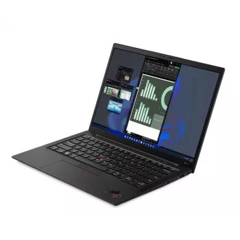T1A Lenovo ThinkPad X1 Carbon Gen 10 Uuendatud Intel® Core™ i7 i7-1265U Sülearvuti 35,6 cm (14 tolli) 16 GB LPDDR5-SDRAM 1 TB SSD Windows 11 Pro Saksa Must