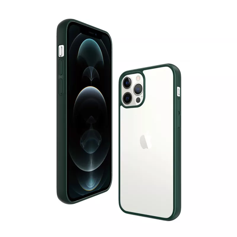 PanzerGlass ® ClearCaseColor™ iPhone 12 Pro Max - Racing roheline Limited Edition