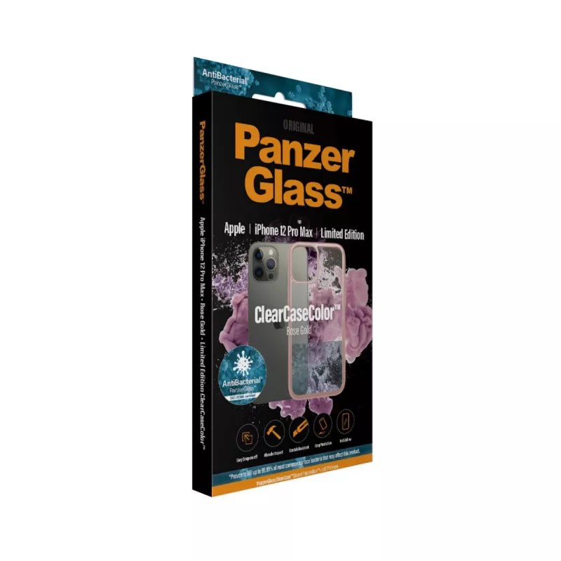 PanzerGlass ® ClearCaseColor™ iPhone 12 Pro Max - Rose Gold Limited Edition