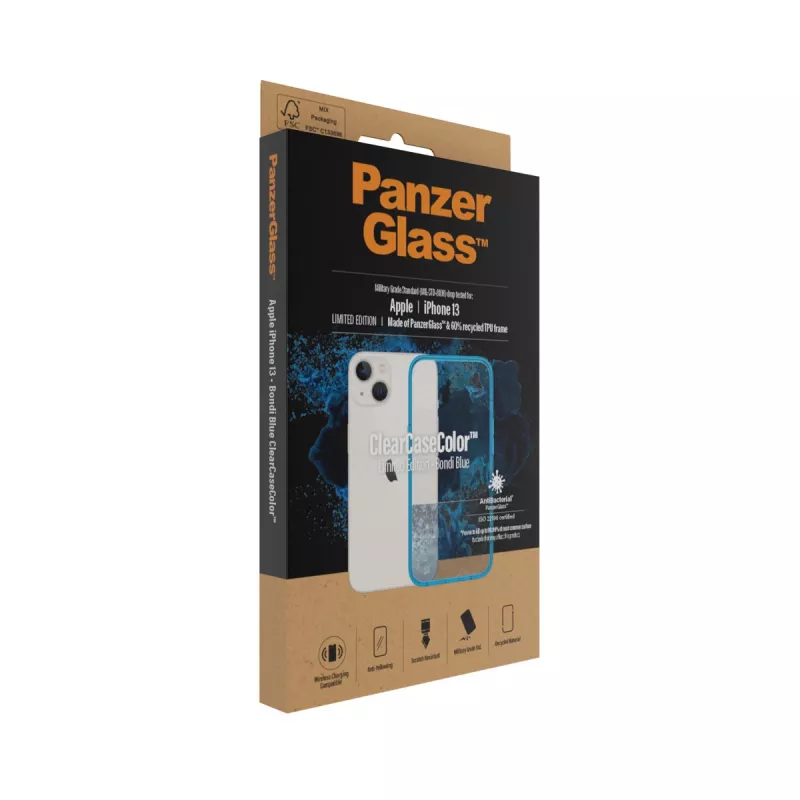 ClearCaseColor Case PanzerGlass Apple iPhone 13 Bondie Blue
