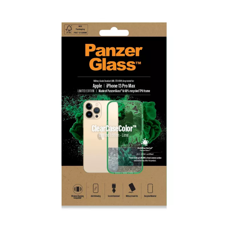 PanzerGlass ® ClearCaseColor™ iPhone 13 Pro Max - Laimiroheline