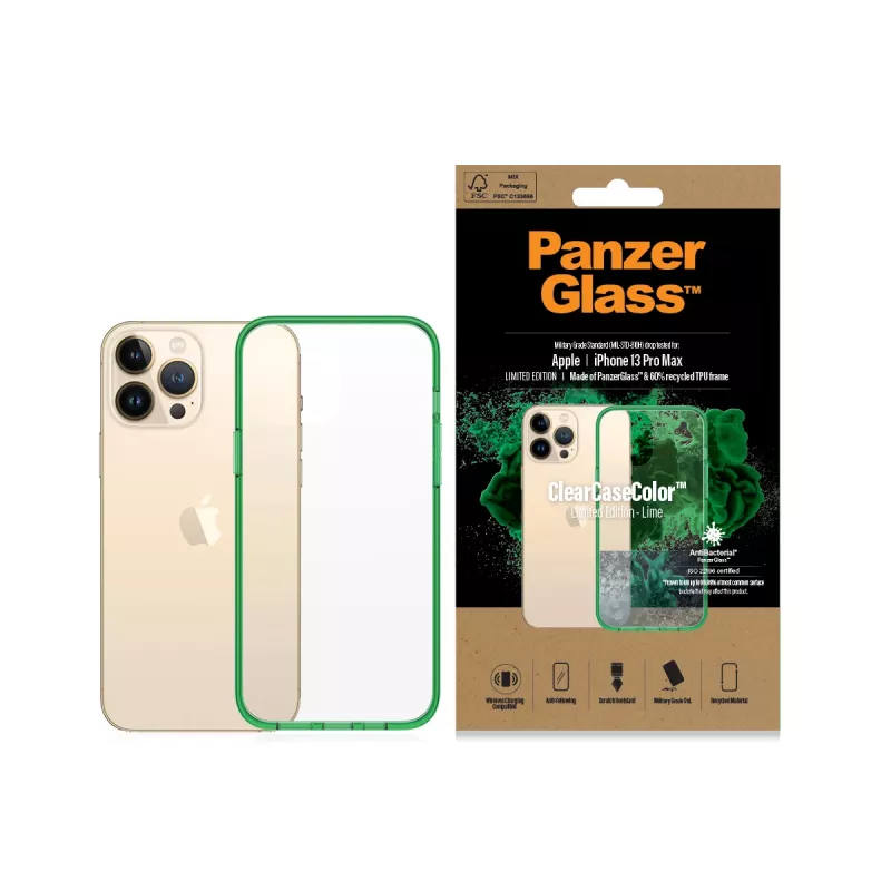PanzerGlass ® ClearCaseColor™ iPhone 13 Pro Max - Laimiroheline