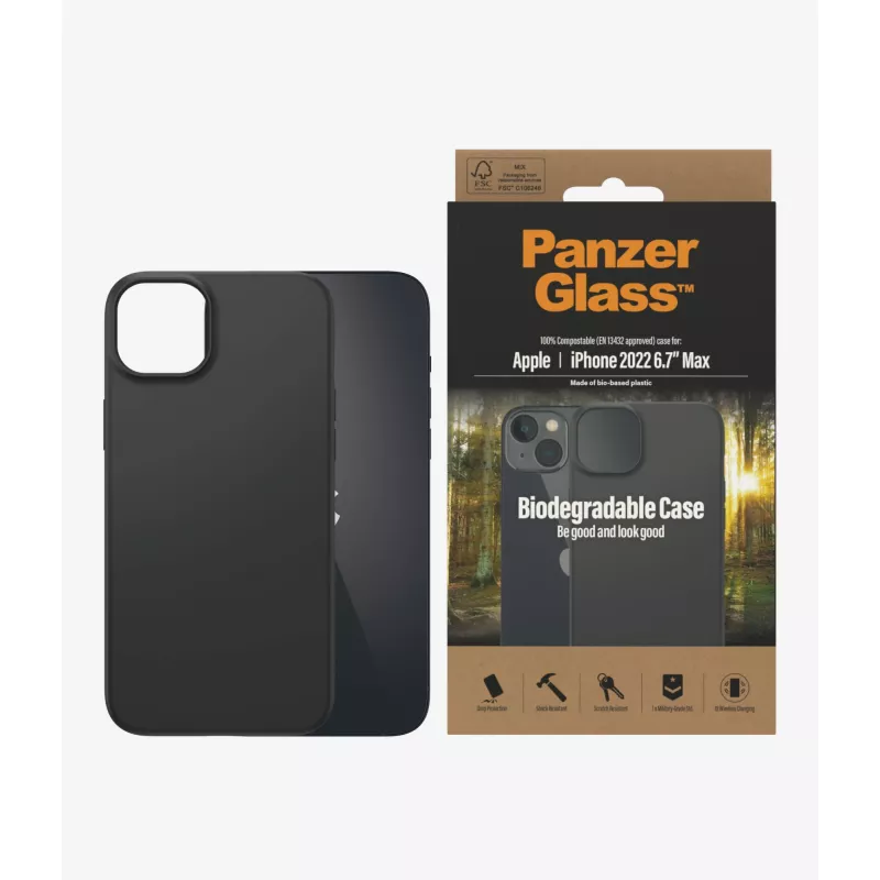 PanzerGlass Biodegradable mobiilikott 17 cm (6.7 tolli)