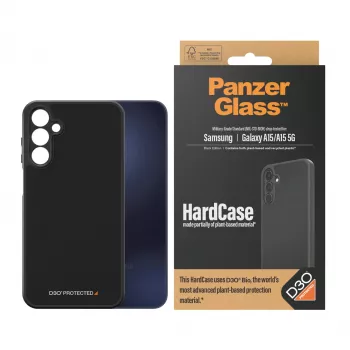 PanzerGlass ® HardCase must koos D3O® Samsung Galaxy A15 | A15 5G jaoks