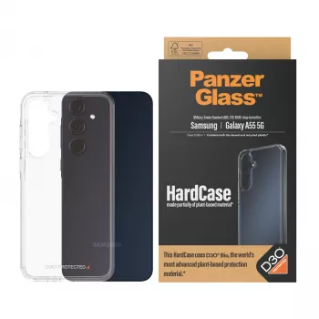 PanzerGlass ® HardCase Transparent koos D3O® Samsung Galaxy A55 5G